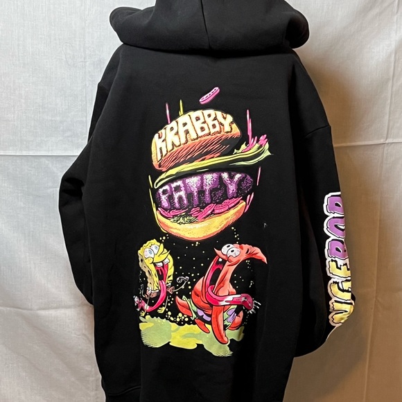 H&M Sponge Bob Hoodie Kids or Men’s - Picture 2 of 2
